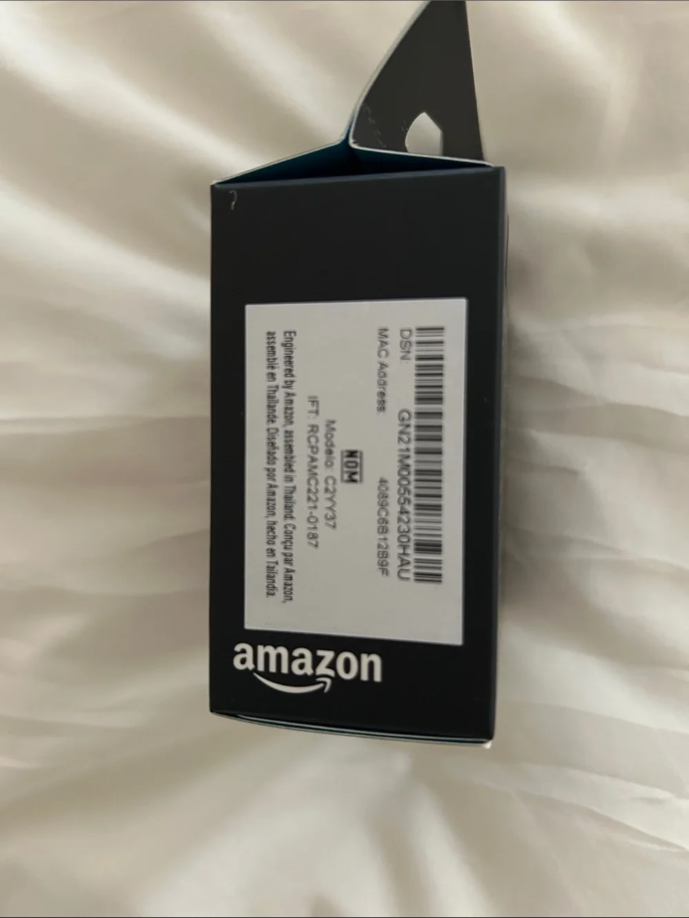 Amazon Smart Plug - White Compact Wi‑Fi Outlet Adapter
